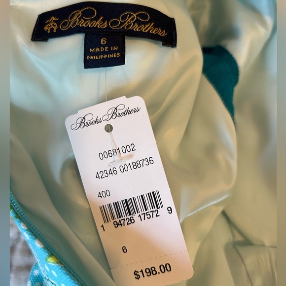 Rare! Brooks Brothers Sheep/Lamb Print Shift Dress 🐑 - Picture 5 of 10